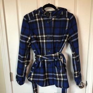 Plaid jacket NWT